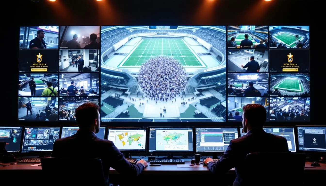 24/7 security command center