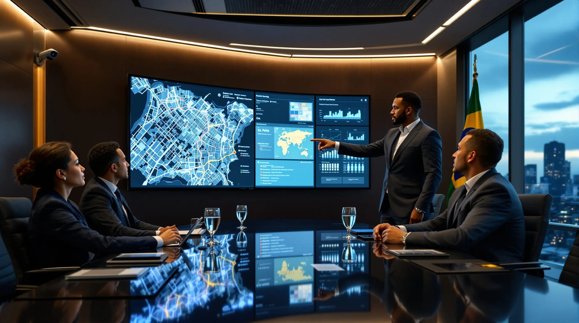 An intelligence briefing before the arrival — maps, schedule, a private standard of care for your time in Brazil